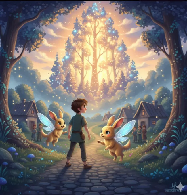 Hutan Cahaya dan Sang Penjaga