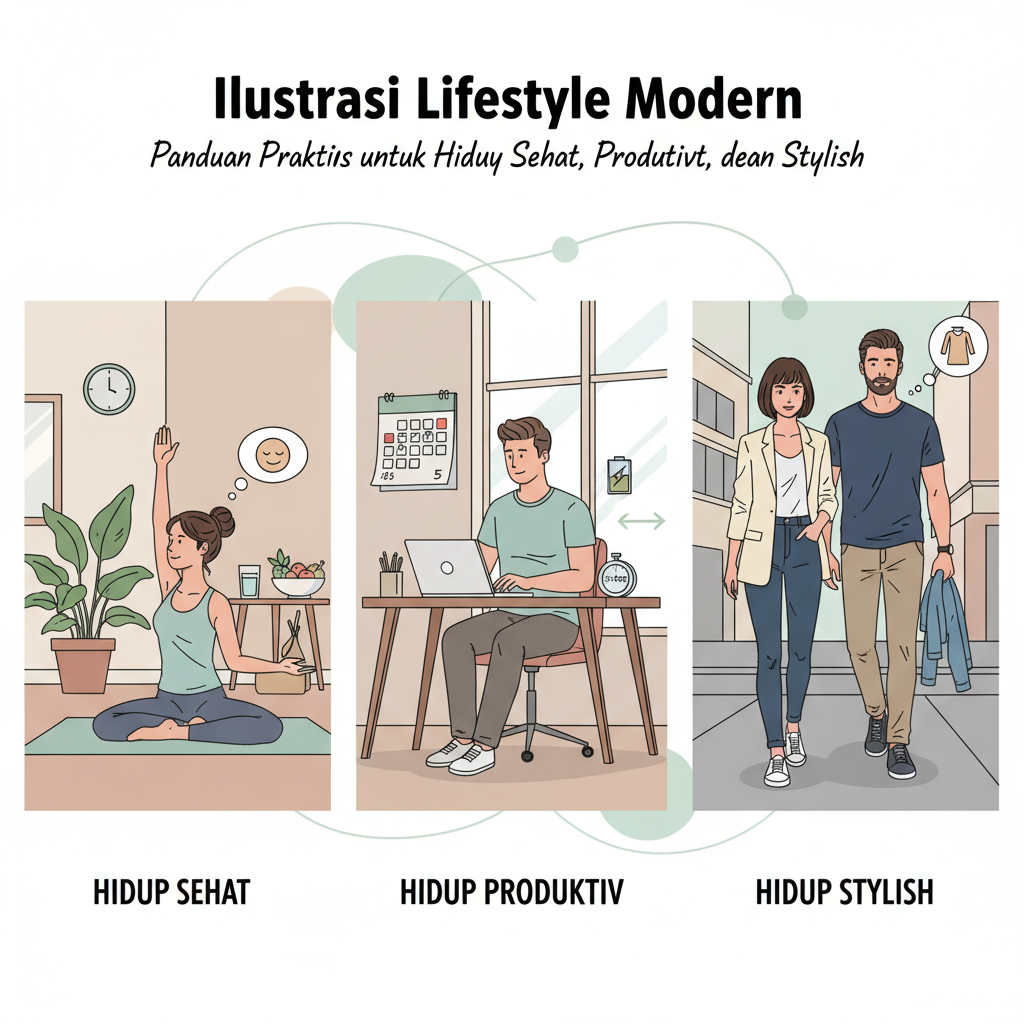 Lifestyle Modern: Panduan Praktis untuk Hidup Sehat, Produktif, dan Stylish