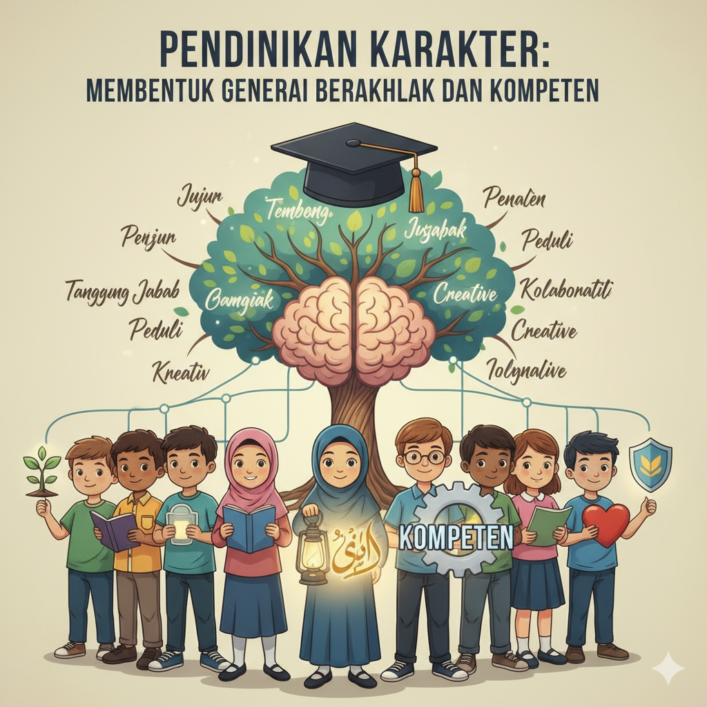 Pentingnya Pendidikan Karakter: Membentuk Generasi Berakhlak dan Kompeten